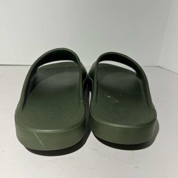 Oofos recovery, slide sandals, Greene size 11
